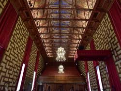 The ceiling inside Stockholm City Hall